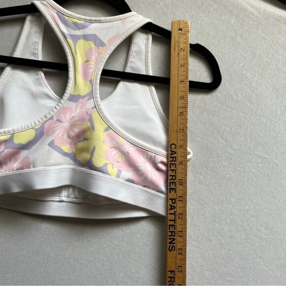 Adidas Stella Sport floral sports bra Sz M - Picture 7 of 7